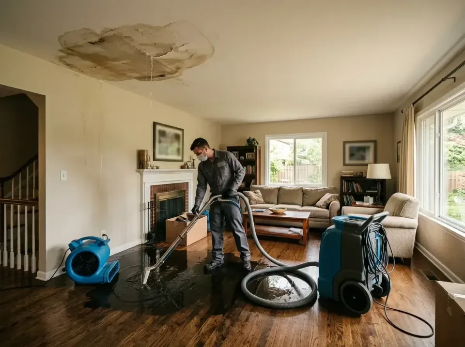 attic-pipe-burst-ceiling-drip-008 — frequently asked questions, Water Damage Restoration & Carpet Care in Minster, OH